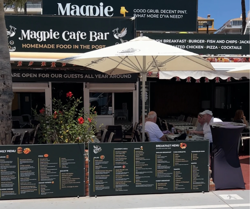 Magpie in Fuengirola